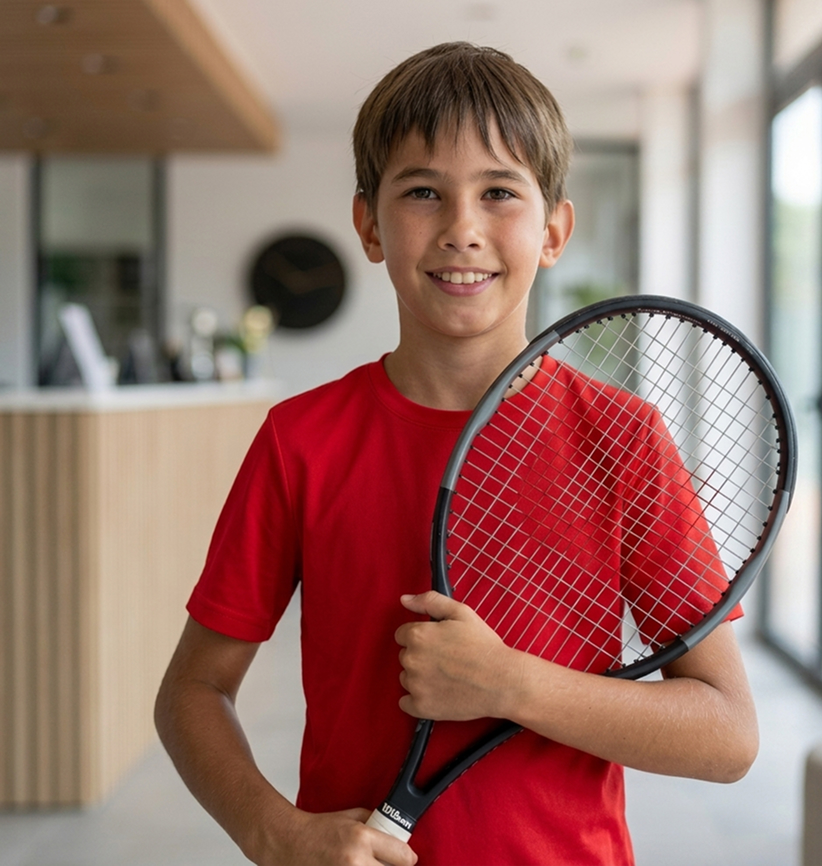 David Enea, junior de tenis susținut de Asociația TennisDex